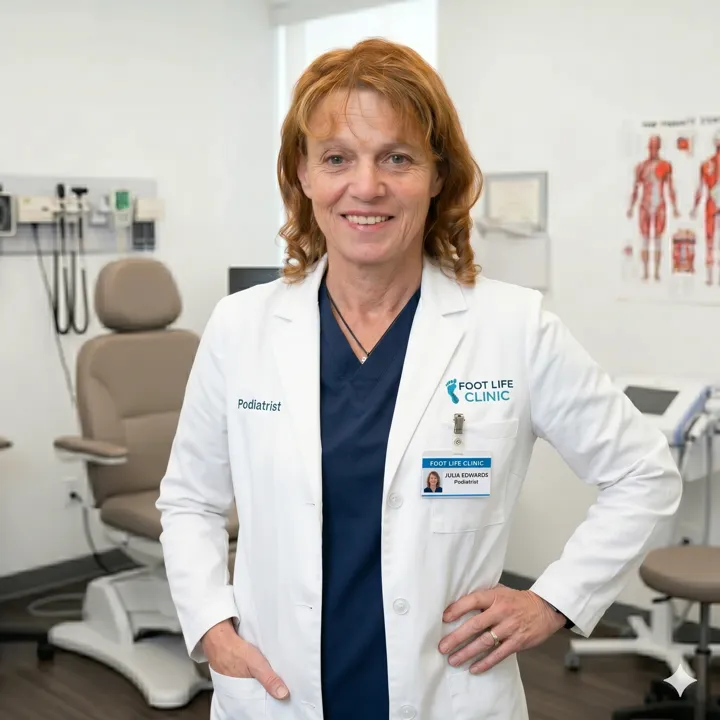 Julia Edwards, Chiropodist